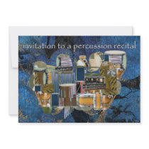 Percussion Recital Invitation