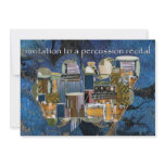 Percussion Recital Invitation