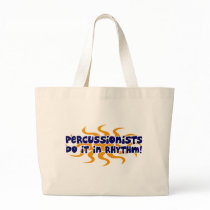 Percussionist Rhythm Canvas Bags