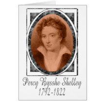 Percy Bysshe Shelley Carte De Vœux
