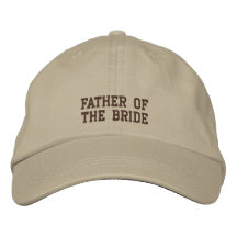 Père de la jeune mariée ! casquette brodée