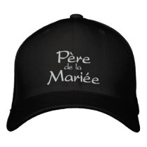 Père de la Jeune Mariée de Chapeau Embroidered Baseball Cap