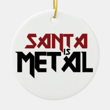 Père Noël est métal Ornement
