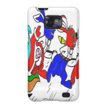 PERE NOEL LAPINS2.png Coques Samsung Galaxy S2