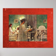 Père Noël Lucia Posters
