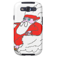 PERE NOEL NUAGE1.png Coques Galaxy S3