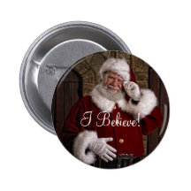 Père Noël "que je crois !" Bouton Badges