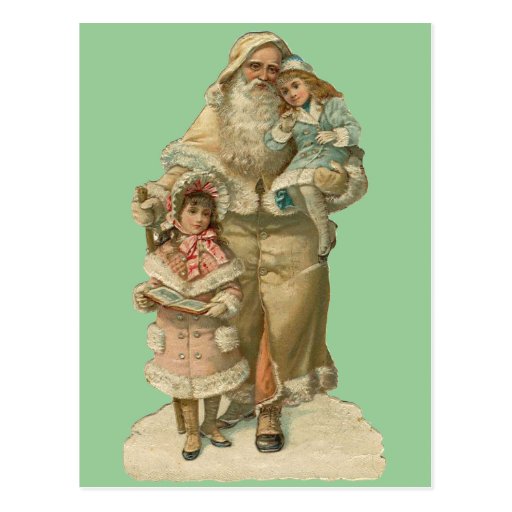 Père Noël victorien - art vintage Cartes Postales