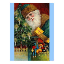 Père Noël vintage - Noël Cartes Postales