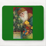 Père Noël vintage - Noël Tapis De Souris