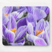 Perennial Bulbs - Spring Crocuses Mouse Pads