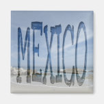 Perfect Beach; Mexico Souvenir Fridge Magnet