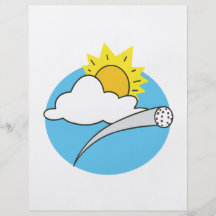 Perfect Day For Golf Flyers
