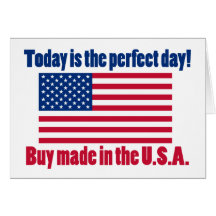 Perfect Day to Buy USA Card