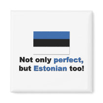 Perfect Estonian Refrigerator Magnet