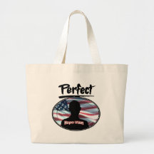 Perfect Hope Won Tote Bags