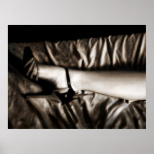 Perfect leg poster