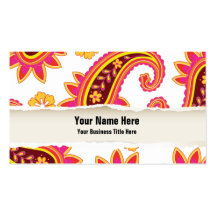 Perfect Pickles Paisley Business Card