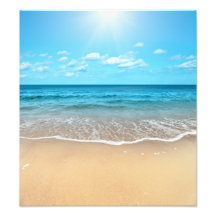 Perfect Sandy Beach Photograph