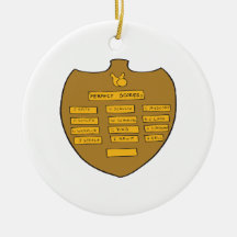 Perfect Score Christmas Ornament