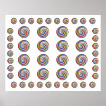 Perfect Yoga Tool :  CHAKRA Concentration Points Print