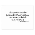 Perfected Man quote Postcards