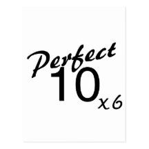 Perfectionnez 10 x6 carte postale
