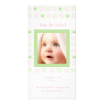 Perfectly Pastel: Birth Announcement Photo Card Template