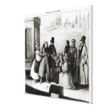 Performance of 'Le Pere Goriot' Gallery Wrapped Canvas