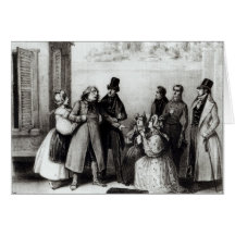 Performance of 'Le Pere Goriot' Greeting Cards