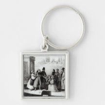 Performance of 'Le Pere Goriot' Key Chains