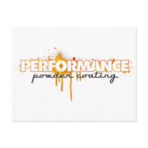 performance powdercoating post cards