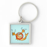 Performing Fish Key Chains