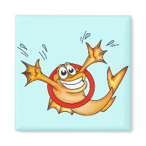 Performing Fish Magnets