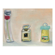 "Perfume Bottles" Post Card