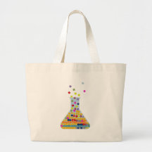 Periodic Table in a Beaker Tote Bag