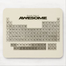 Periodic Table of AWESOME Mousepads