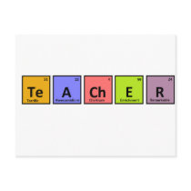 Periodic Table Teacher Appreciation