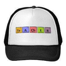 Periodic Table Teacher Appreciation Trucker Hats