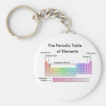 PeriodicTable, The Periodic Table , of Elements Keychain
