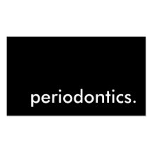 periodontics. business card template