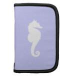 Periwinkle and White Sea Horse Organizers