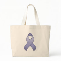 Periwinkle Awareness Ribbon Bag