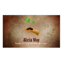Permaculture Designer Business Cards