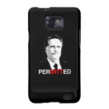 PERMITTED TO VOTE ROMNEY.png Galaxy SII Case