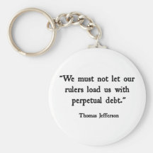 Perpetual Debt Key Chain