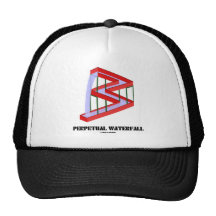 Perpetual Waterfall (Optical Illusion) Trucker Hat