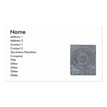 PerpetualCalendarSun103110, Name, Address 1, Ad... Business Card Template