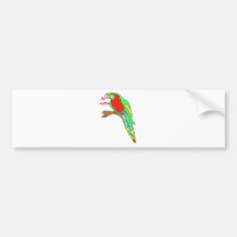 PERROQUET 1.PNG ADHÉSIFS POUR VOITURE
