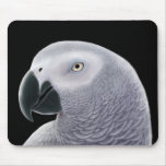 Perroquet Mousepad de gris africain Tapis De Souris